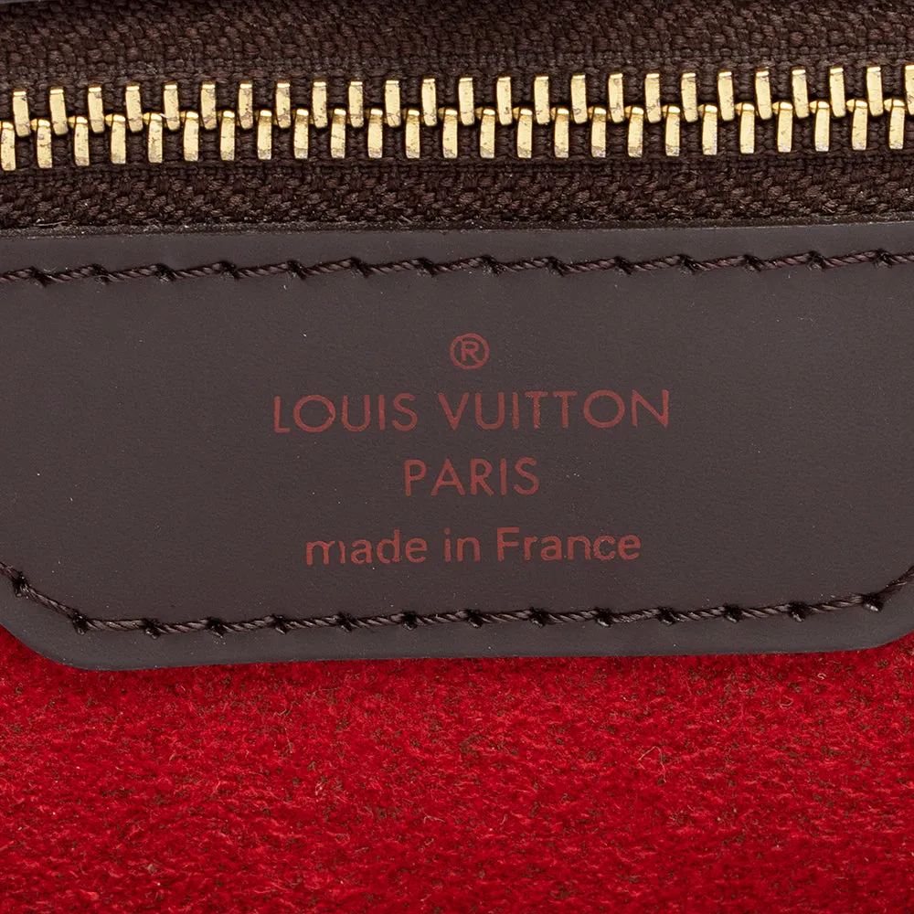 Louis Vuitton Damier Ebene Hampstead MM Tote (SHF-21260)