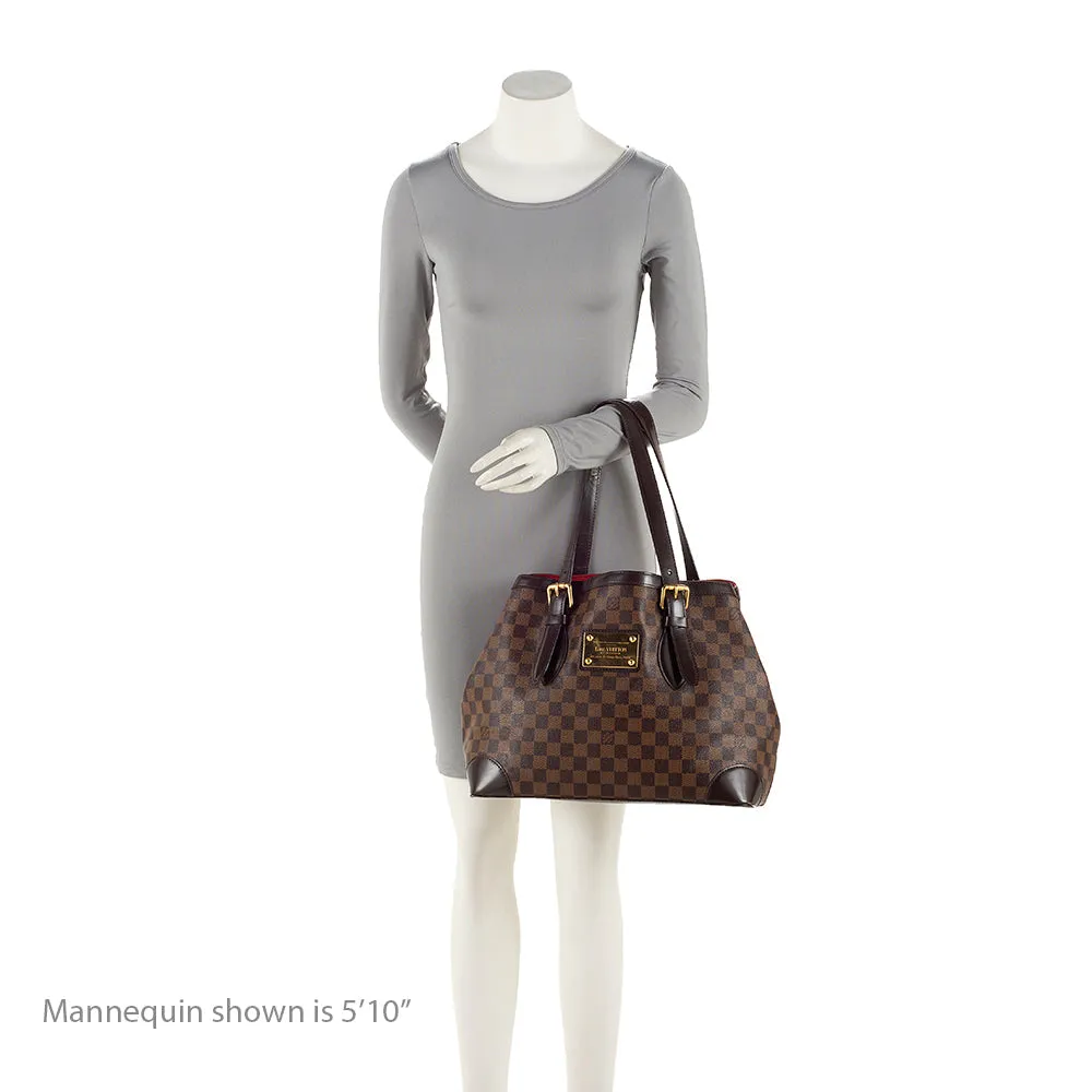 Louis Vuitton Damier Ebene Hampstead MM Tote (SHF-21260)