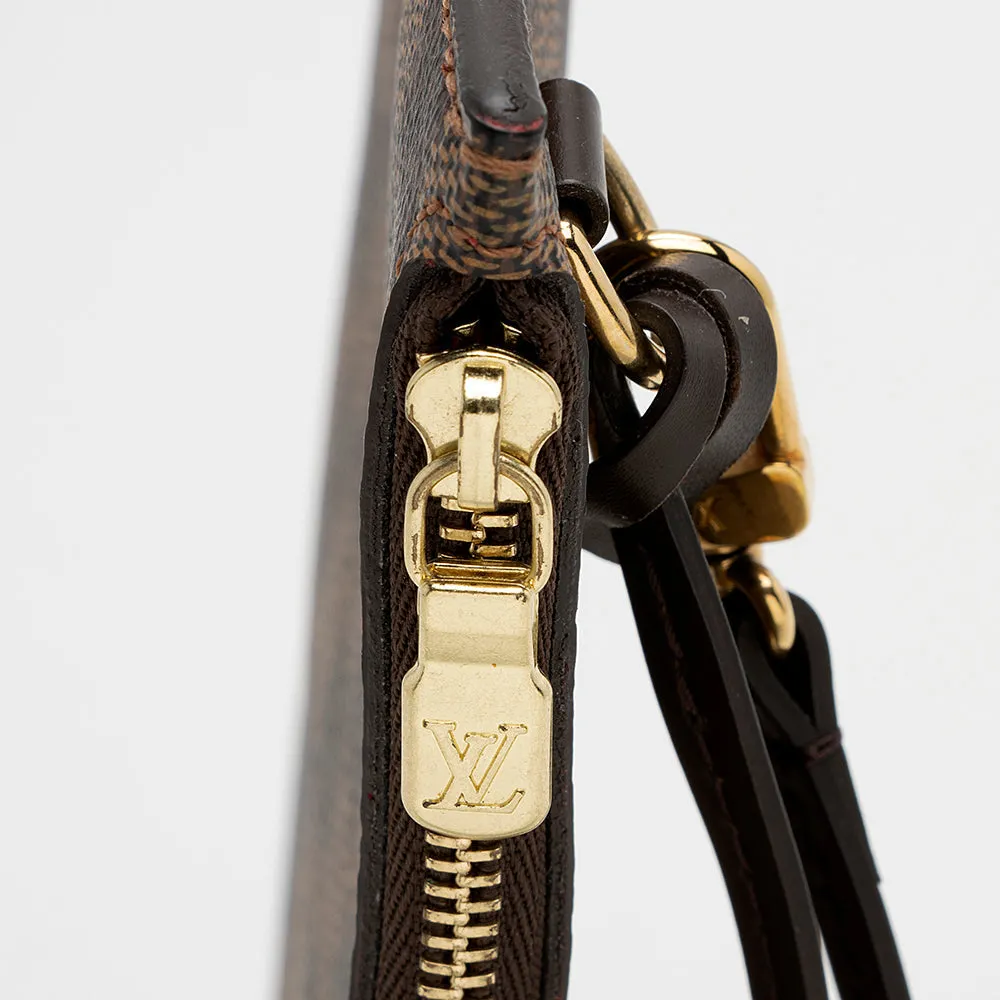 Louis Vuitton Damier Ebene Neverfull GM Pochette (SHF-21846)