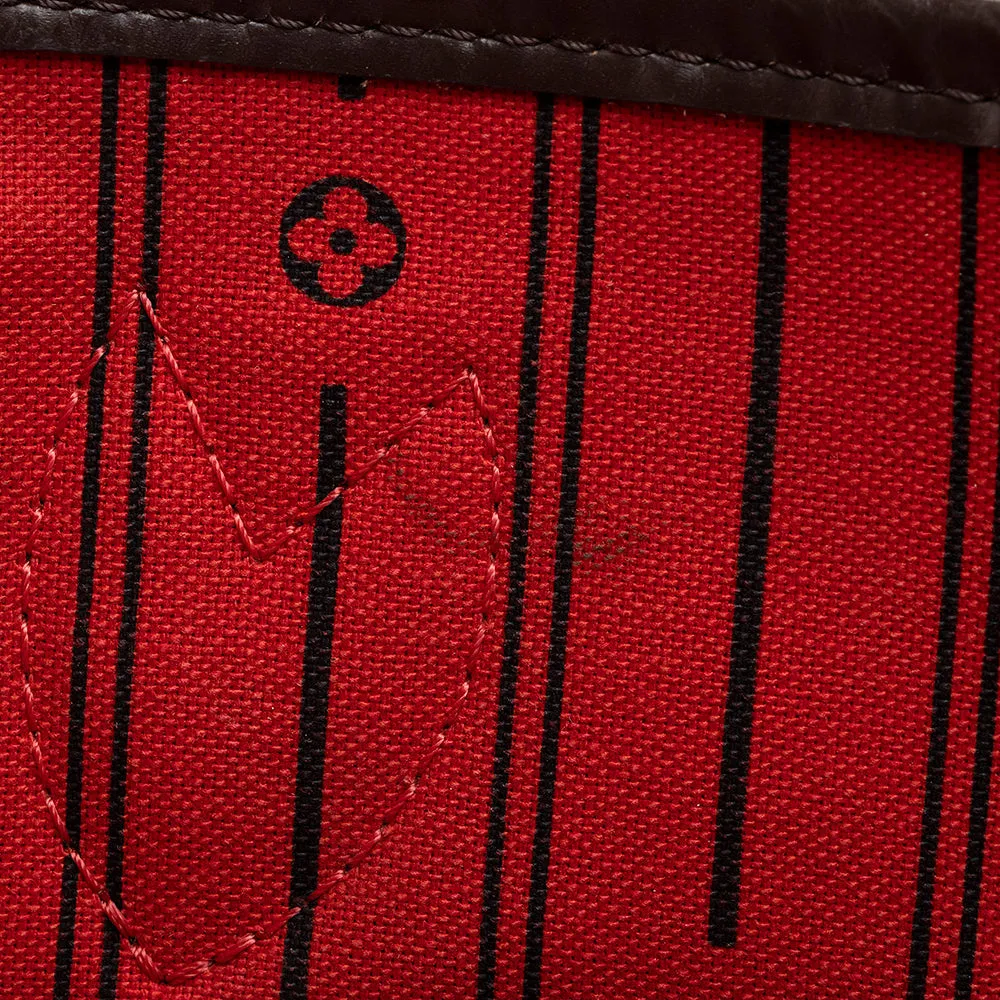 Louis Vuitton Damier Ebene Neverfull MM Tote (SHF-20011)