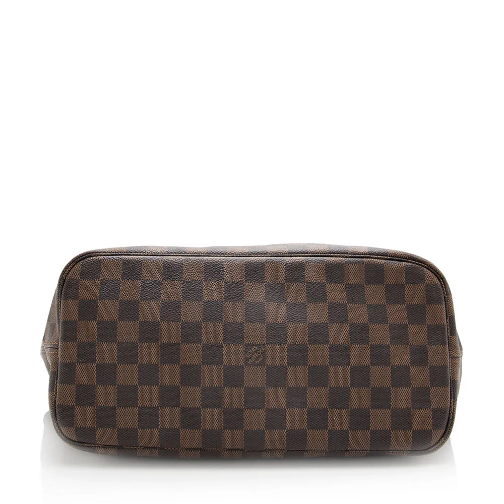 Louis Vuitton Damier Ebene Neverfull MM Tote (SHF-20011)