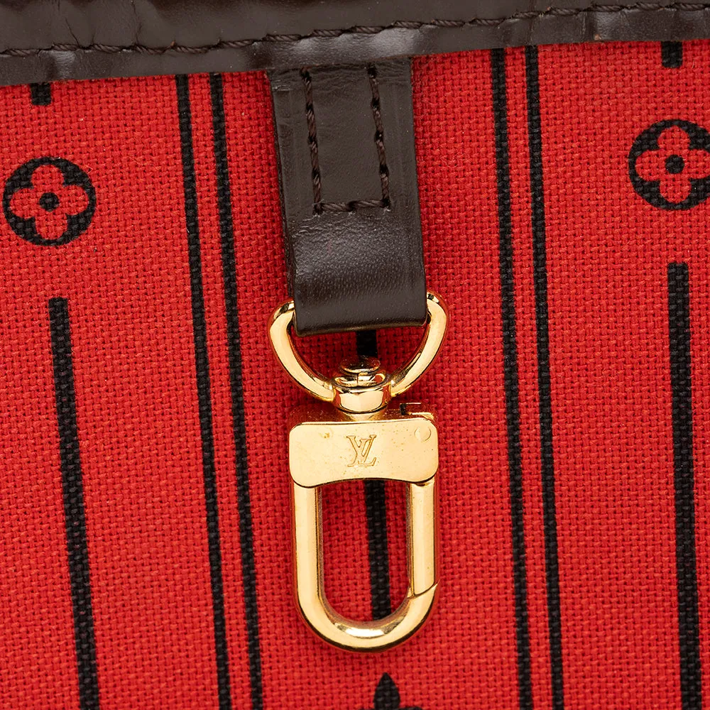 Louis Vuitton Damier Ebene Neverfull MM Tote (SHF-20011)