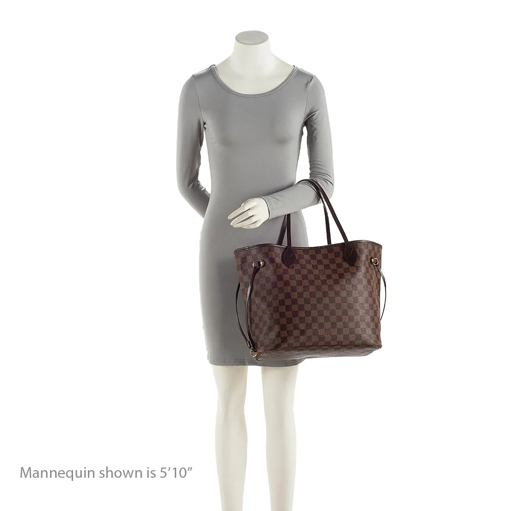 Louis Vuitton Damier Ebene Neverfull MM Tote (SHF-20011)