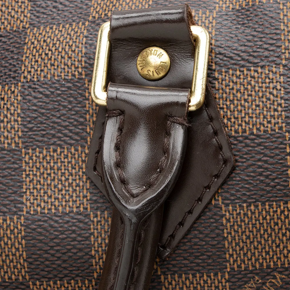 Louis Vuitton Damier Ebene Speedy 30 Satchel (SHF-20847)