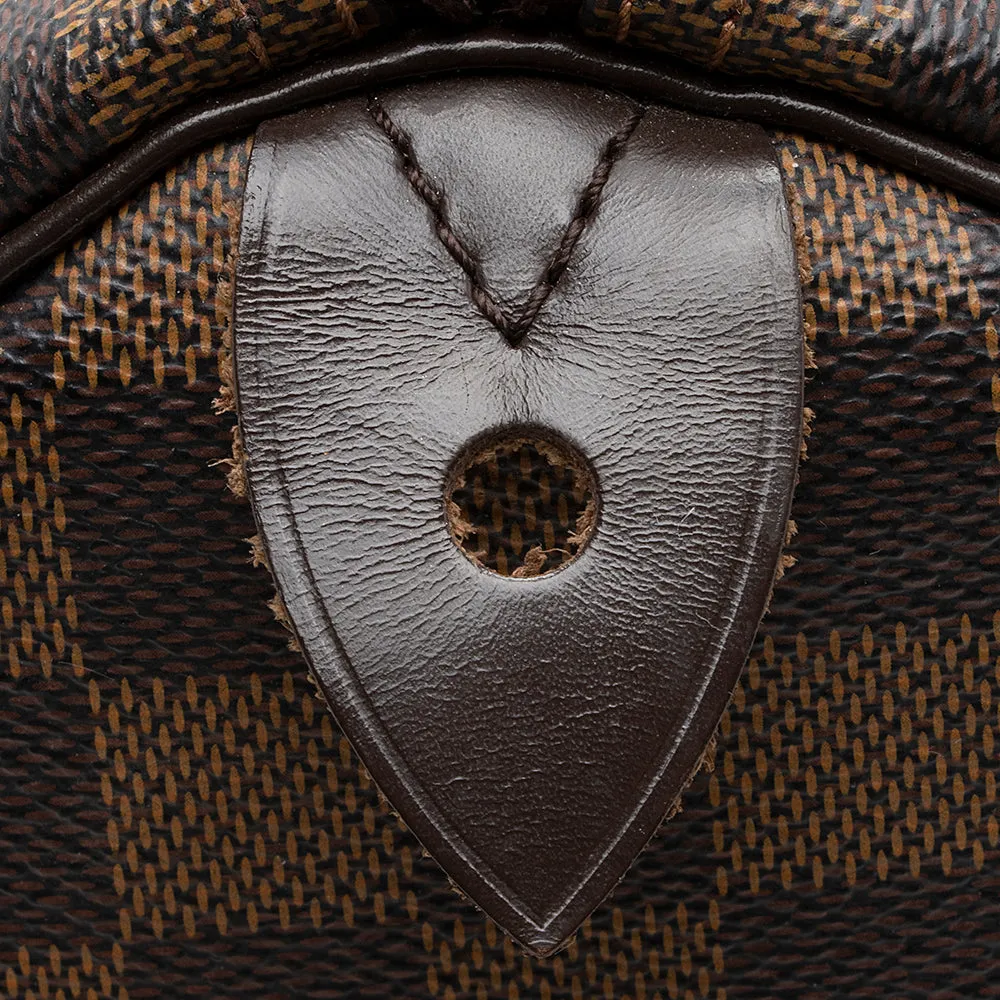Louis Vuitton Damier Ebene Speedy 30 Satchel (SHF-20847)