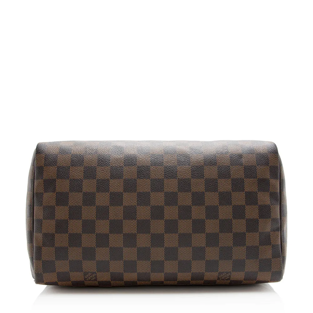 Louis Vuitton Damier Ebene Speedy 30 Satchel (SHF-20847)