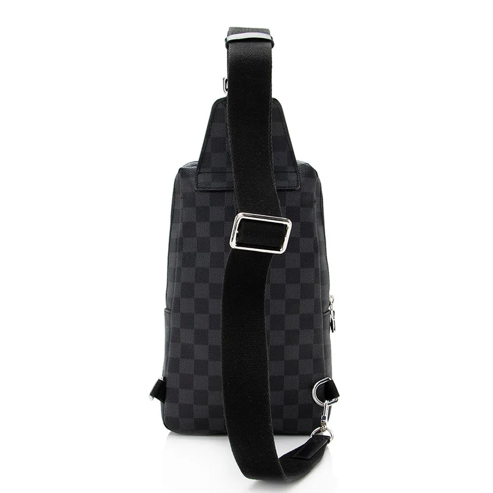 Louis Vuitton Damier Graphite Avenue Sling Bag (SHF-21045)