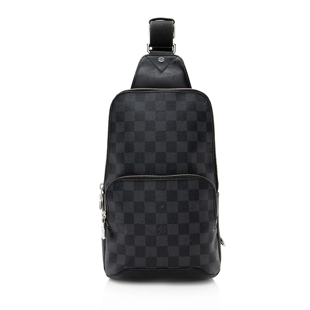 Louis Vuitton Damier Graphite Avenue Sling Bag (SHF-21045)