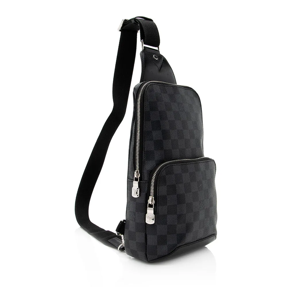 Louis Vuitton Damier Graphite Avenue Sling Bag (SHF-21045)