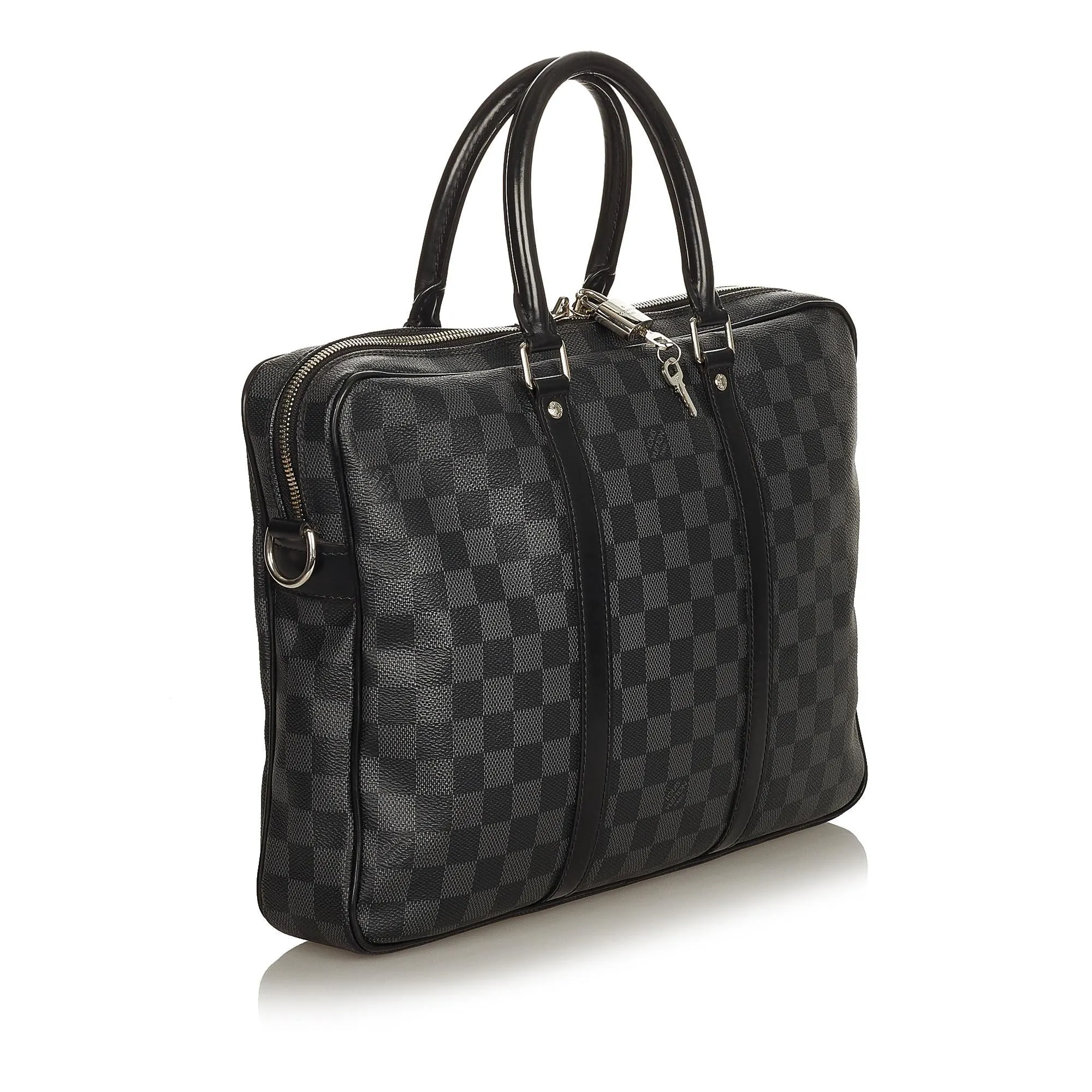 Louis Vuitton Damier Graphite Porte-Documents Voyage (SHG-25186)