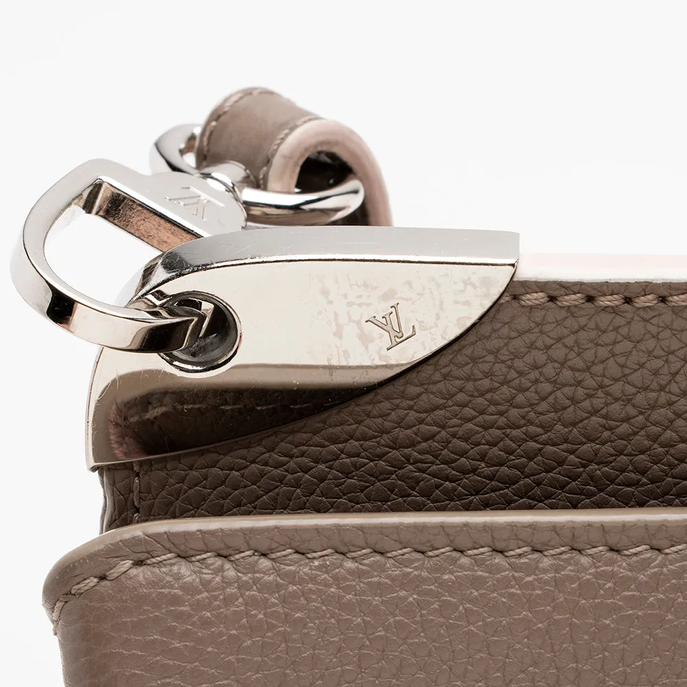 Louis Vuitton Leather Astrid Top Handle Satchel (SHF-16824)
