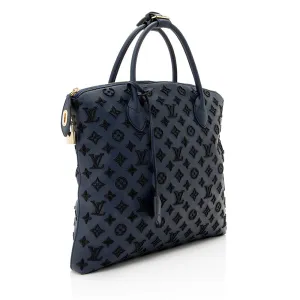 Louis Vuitton Limited Edition Monogram Addiction Lockit MM Bag (SHF-20200)