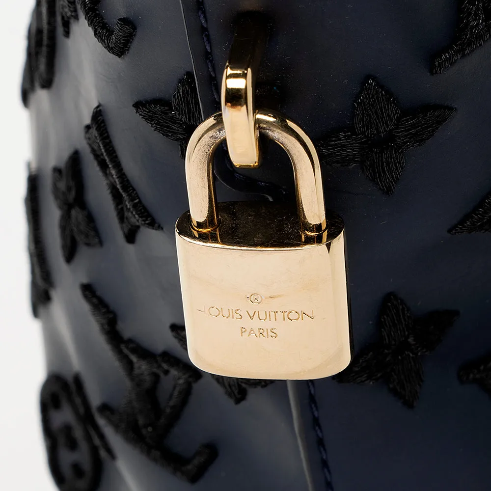Louis Vuitton Limited Edition Monogram Addiction Lockit MM Bag (SHF-20200)