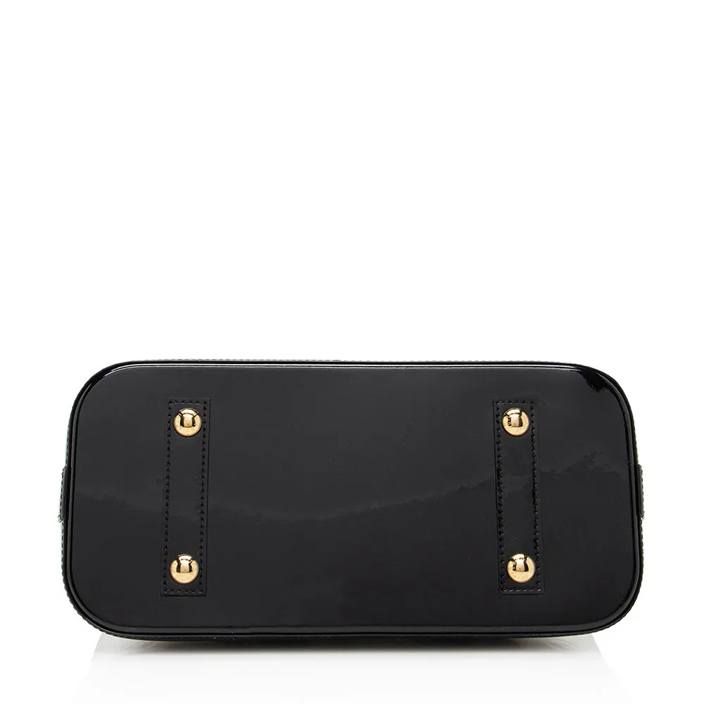 Louis Vuitton Limited Edition Monogram Vernis Stickers Alma PM Satchel (SHF-18637)