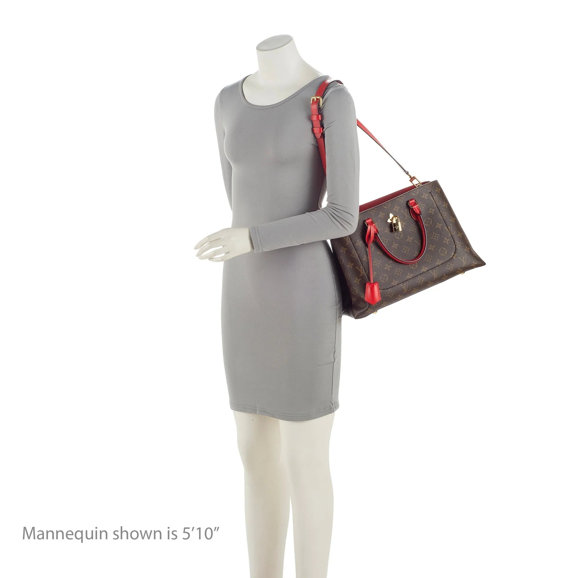 Louis Vuitton Monogram Canvas Flower Tote (SHF-23304)