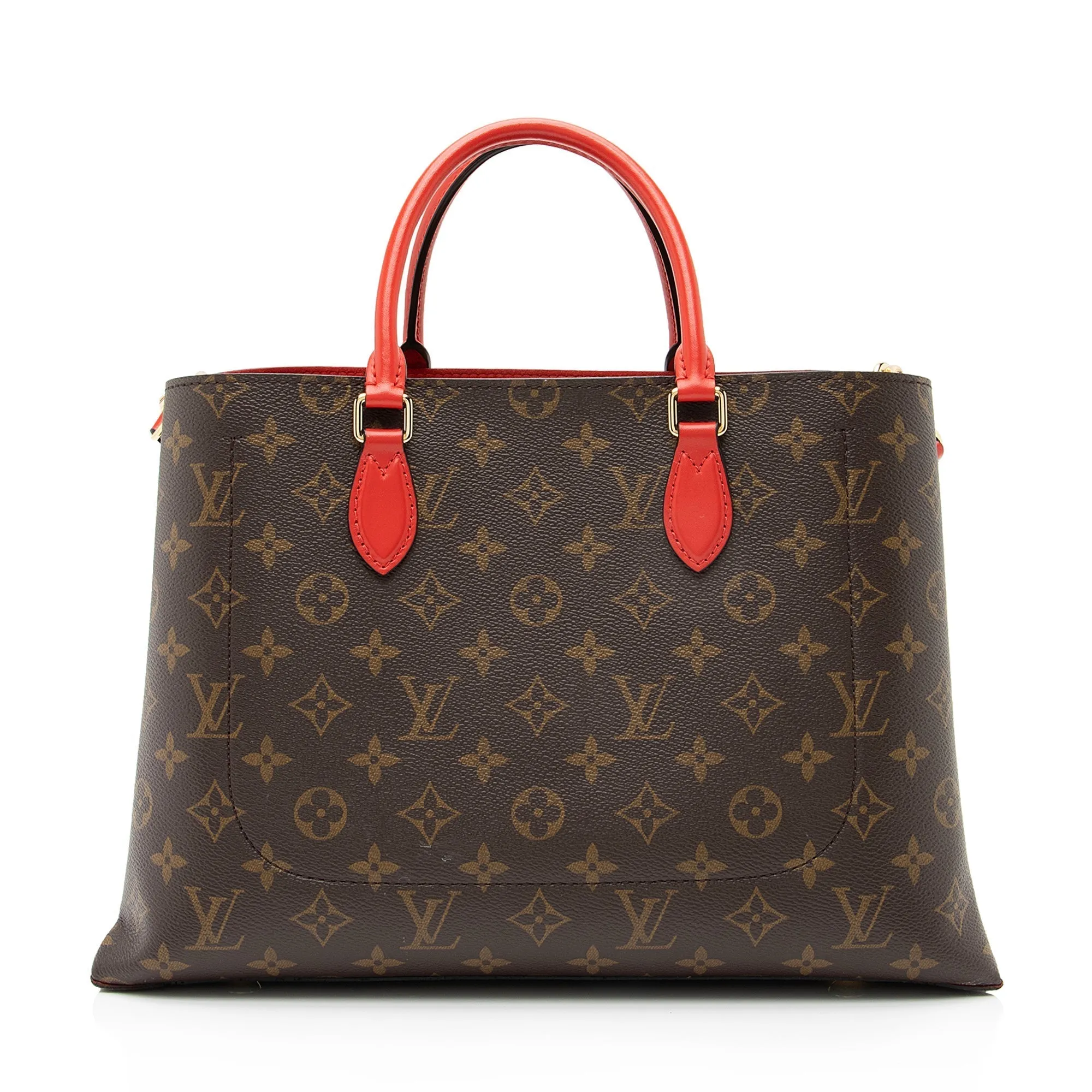 Louis Vuitton Monogram Canvas Flower Tote (SHF-23304)