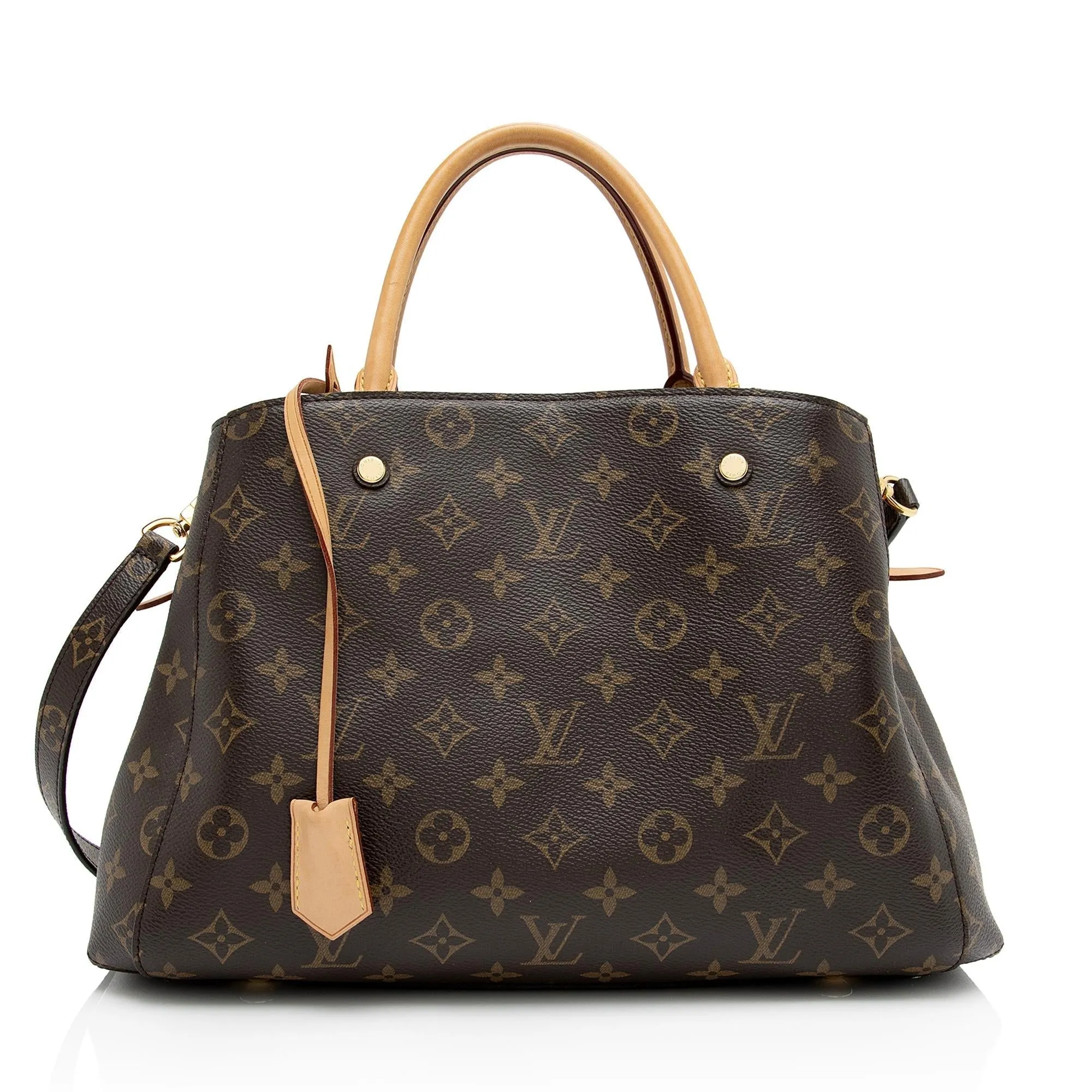 Louis Vuitton Monogram Canvas Montaigne MM Tote (SHF-Ol0huJ)