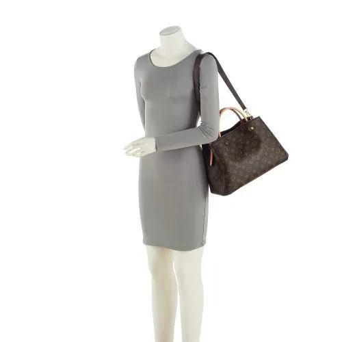 Louis Vuitton Monogram Canvas Montaigne MM Tote (SHF-Ol0huJ)