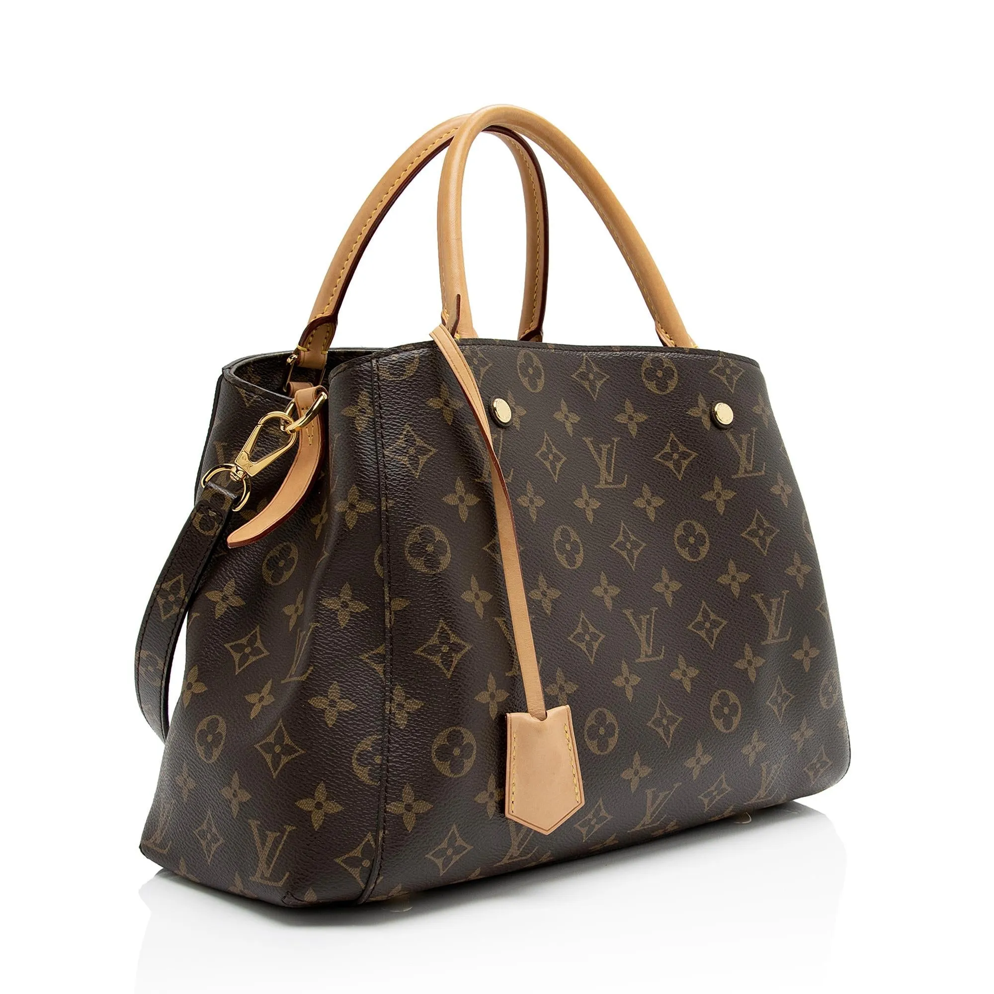 Louis Vuitton Monogram Canvas Montaigne MM Tote (SHF-Ol0huJ)