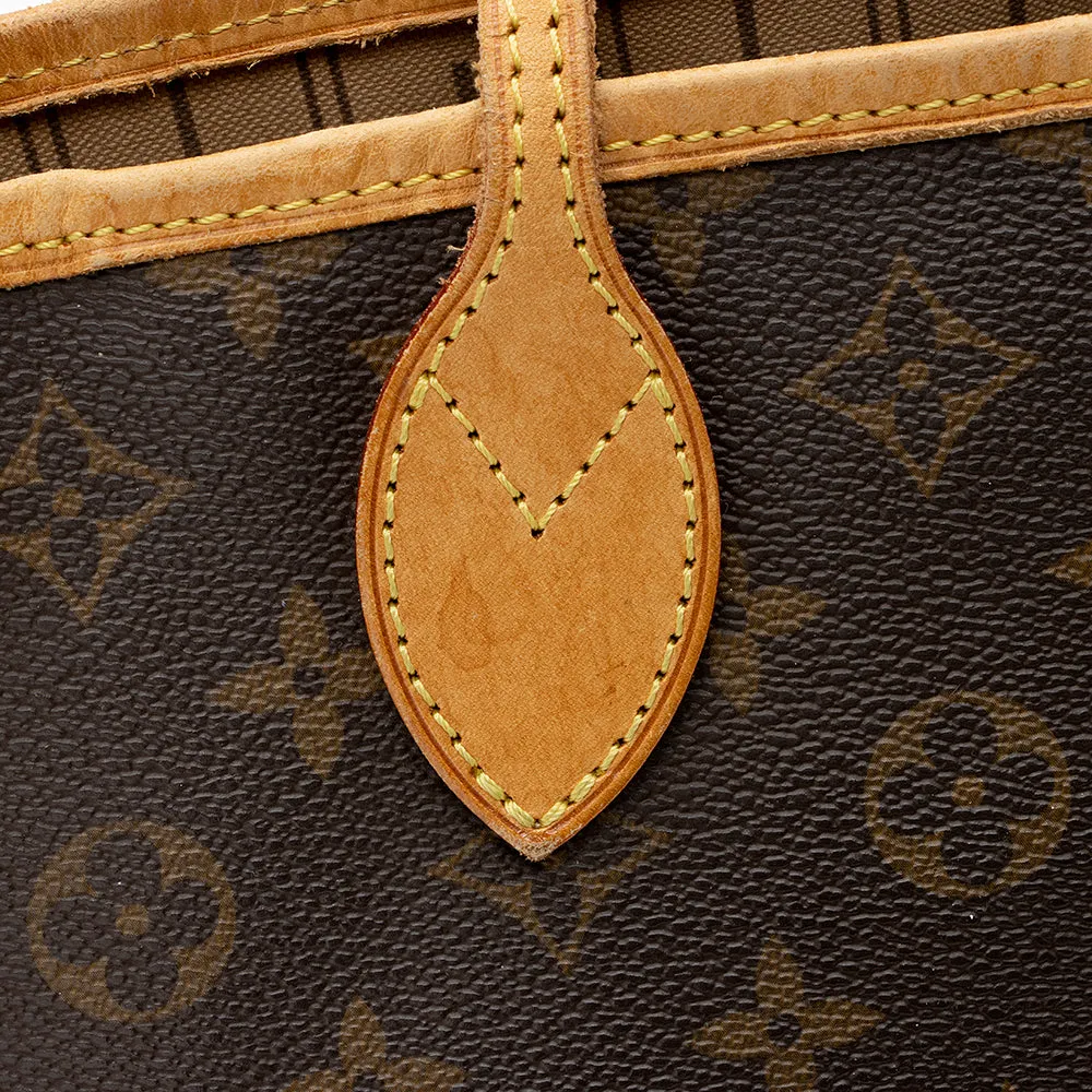 Louis Vuitton Monogram Canvas Neverfull PM Tote (SHF-18928)