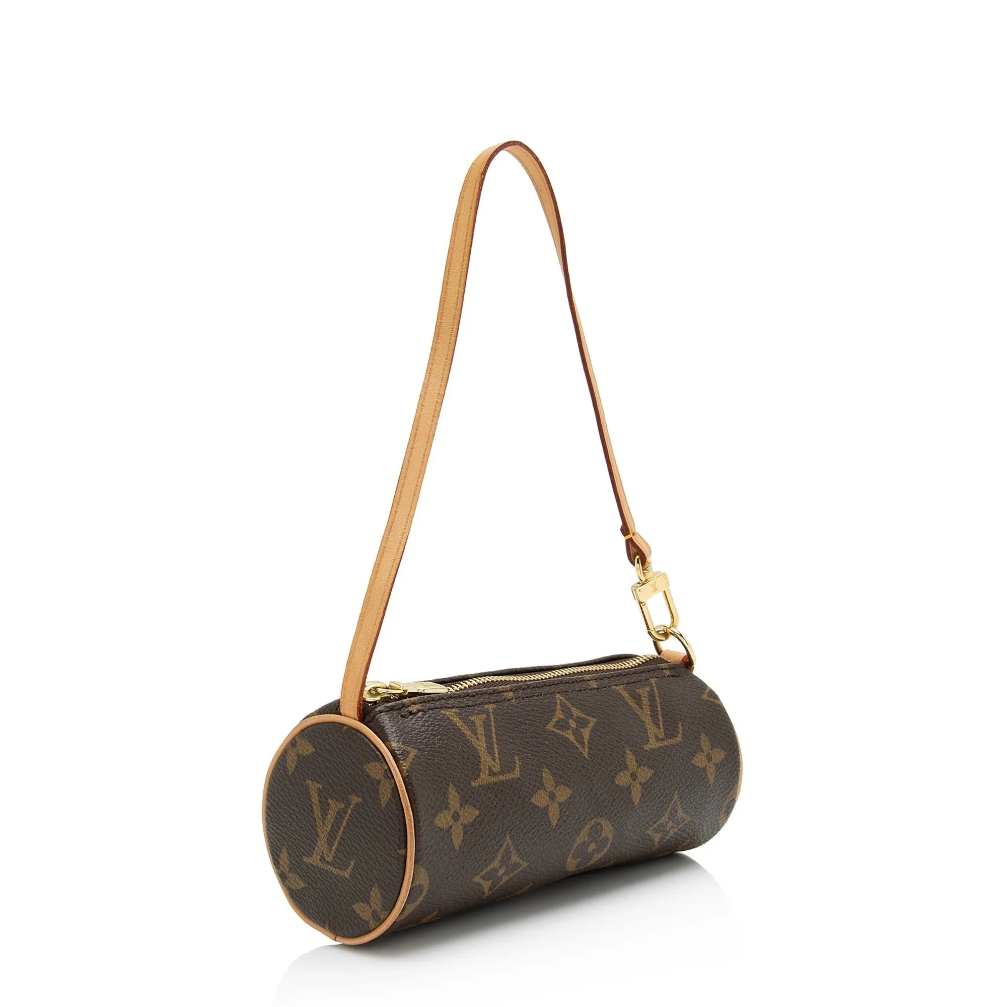 Louis Vuitton Monogram Canvas Round Pochette (SHF-EB4mTo)