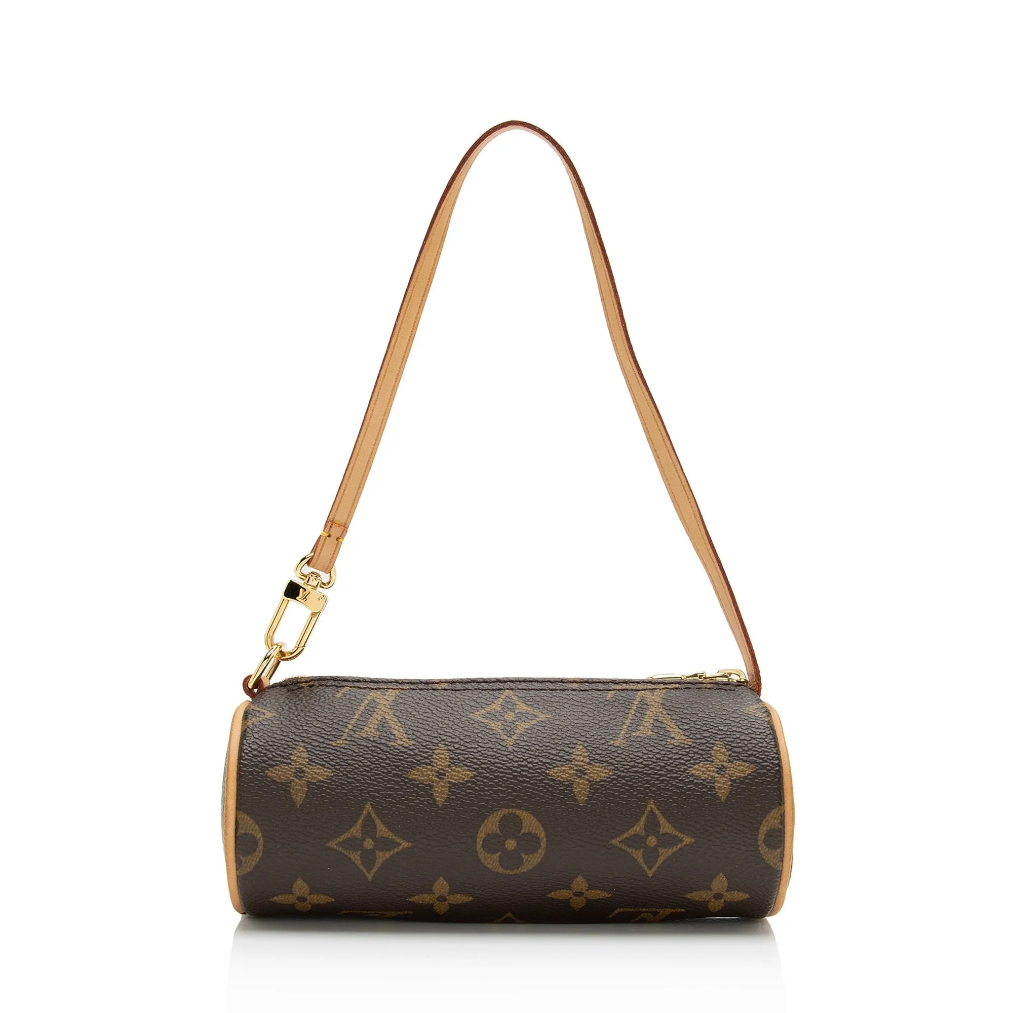 Louis Vuitton Monogram Canvas Round Pochette (SHF-EB4mTo)