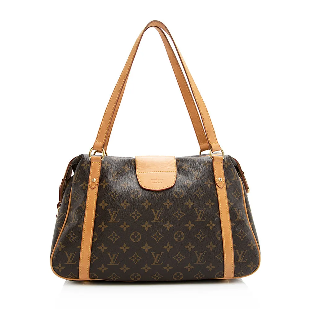 Louis Vuitton Monogram Canvas Stresa PM Shoulder Bag (SHF-20255)