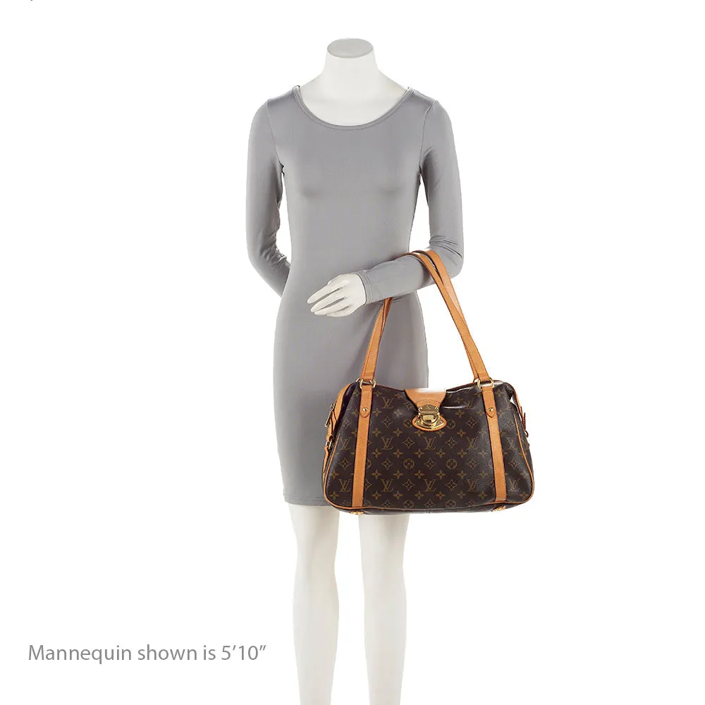 Louis Vuitton Monogram Canvas Stresa PM Shoulder Bag (SHF-20255)