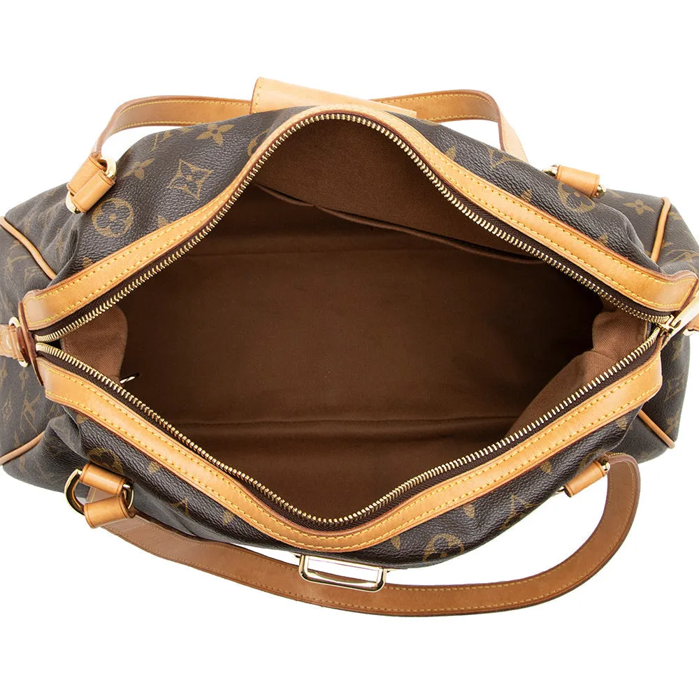 Louis Vuitton Monogram Canvas Stresa PM Shoulder Bag (SHF-20255)