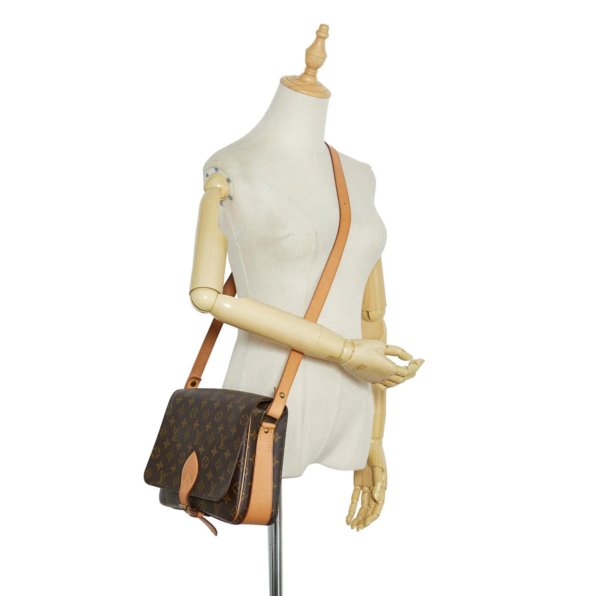 Louis Vuitton Monogram Cartouchiere GM (SHG-3k1JWh)