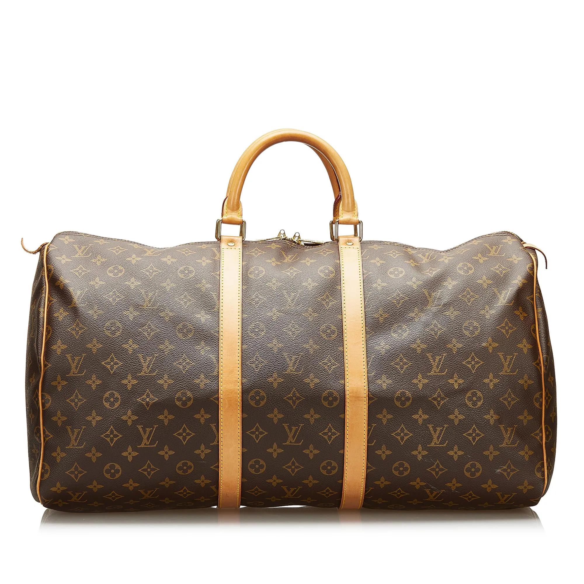Louis Vuitton Monogram Keepall 55 (SHG-36003)