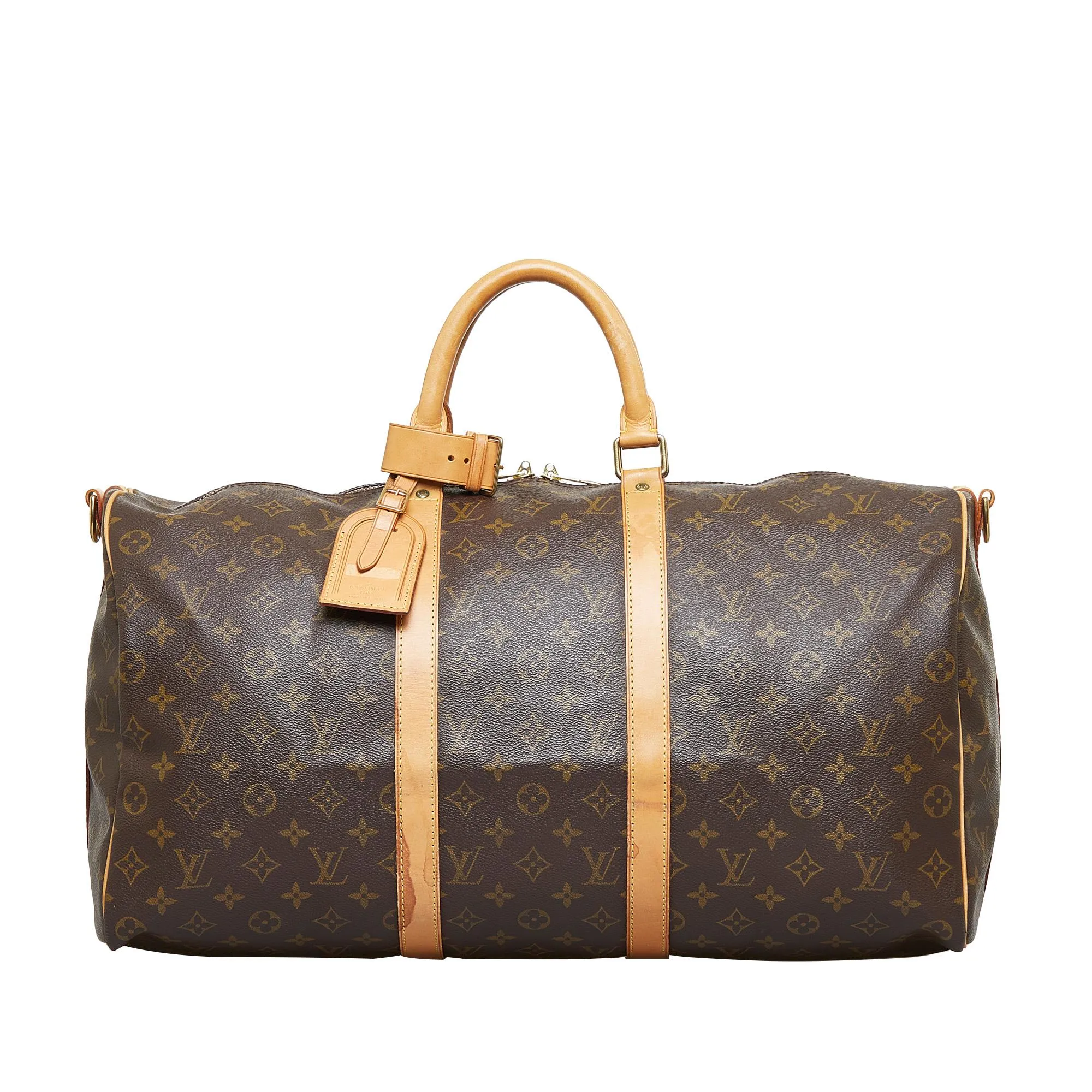 Louis Vuitton Monogram Keepall Bandouliere 50 (SHG-n4LIxa)