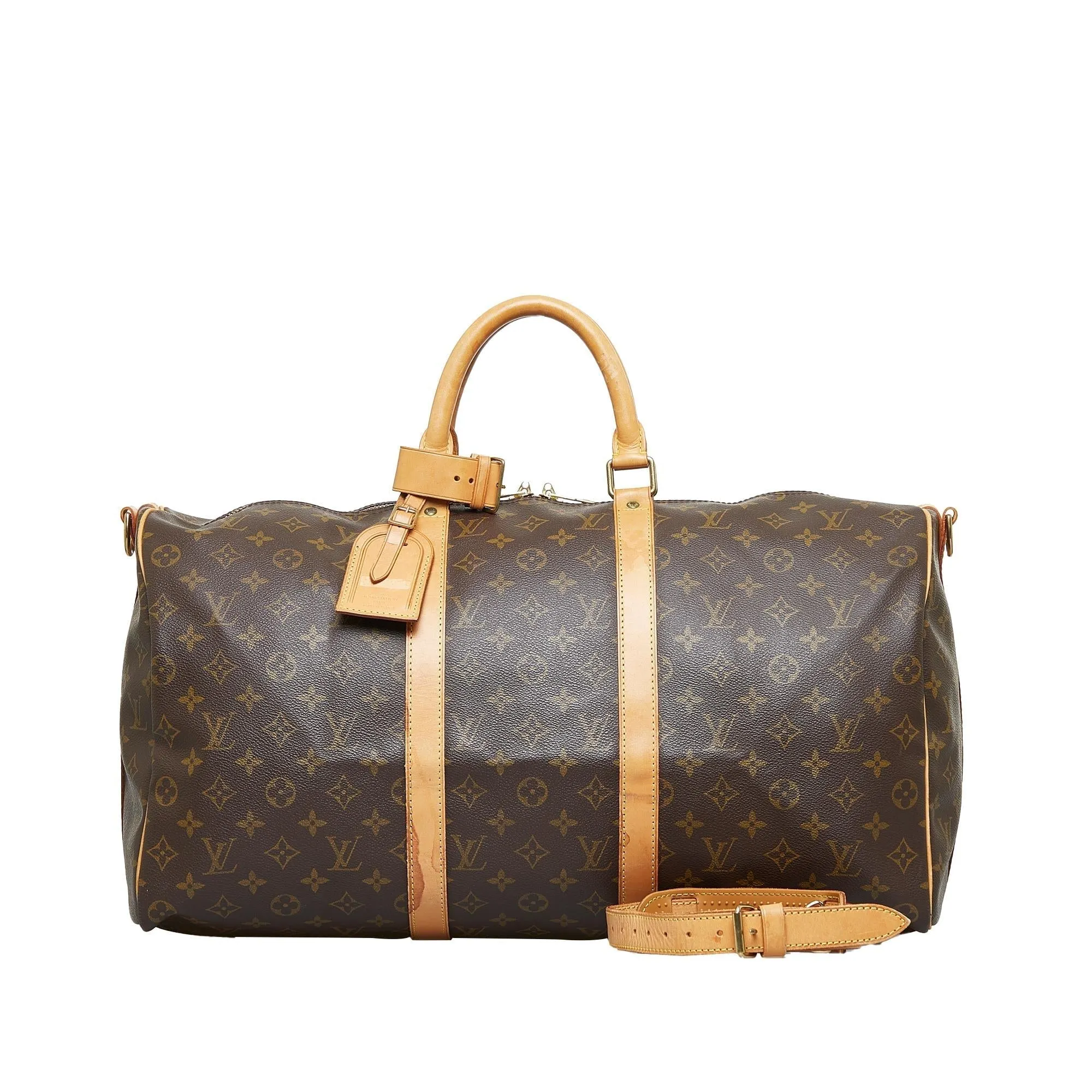 Louis Vuitton Monogram Keepall Bandouliere 50 (SHG-n4LIxa)