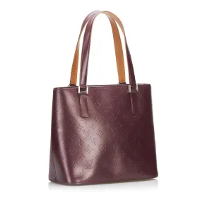 Louis Vuitton Monogram Mat Stockton (SHG-37661)
