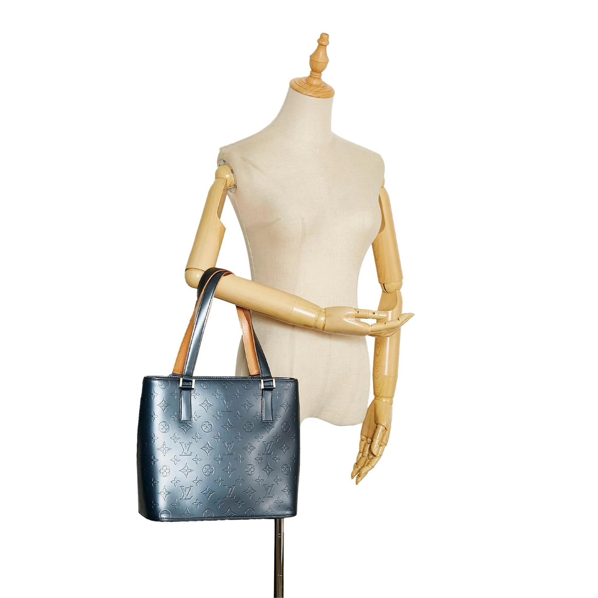 Louis Vuitton Monogram Mat Stockton (SHG-HCrp0W)
