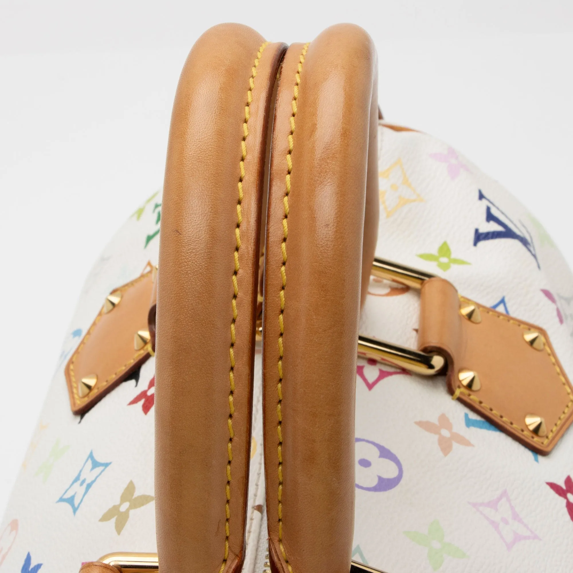 Louis Vuitton Monogram Multicolore Speedy 30 Satchel (SHF-Hnt6bW)