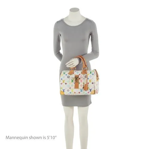 Louis Vuitton Monogram Multicolore Speedy 30 Satchel (SHF-Hnt6bW)