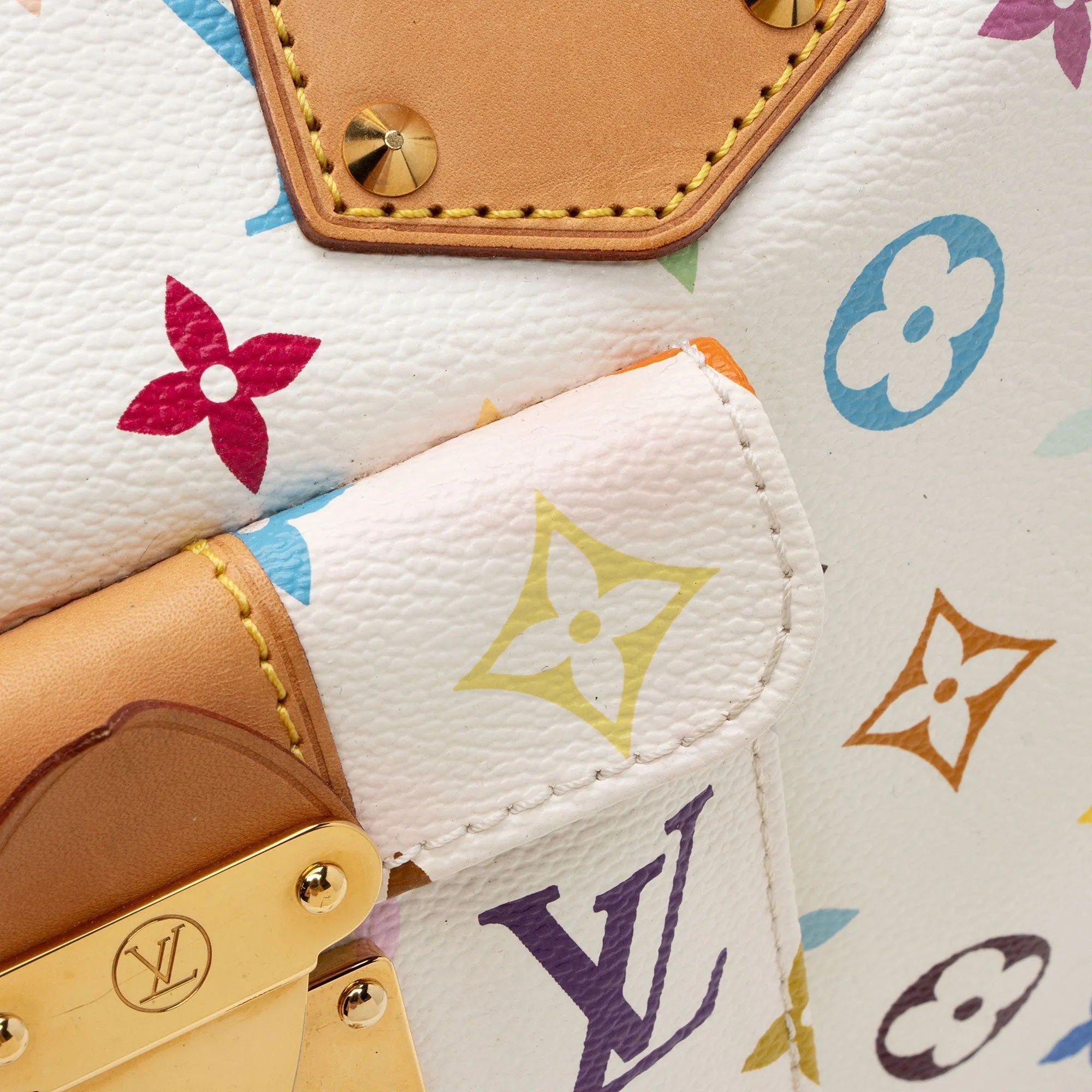Louis Vuitton Monogram Multicolore Speedy 30 Satchel (SHF-Hnt6bW)