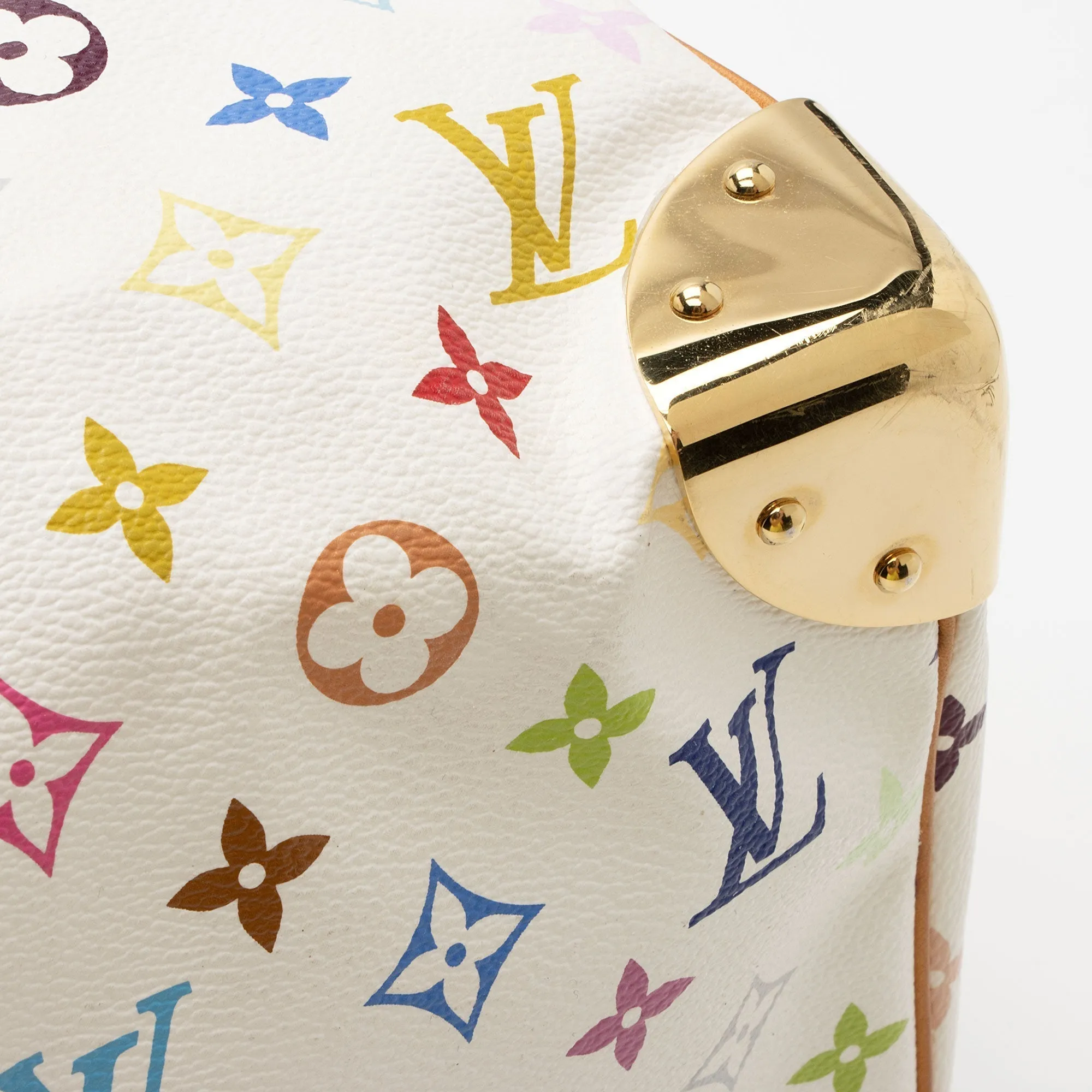 Louis Vuitton Monogram Multicolore Speedy 30 Satchel (SHF-Hnt6bW)