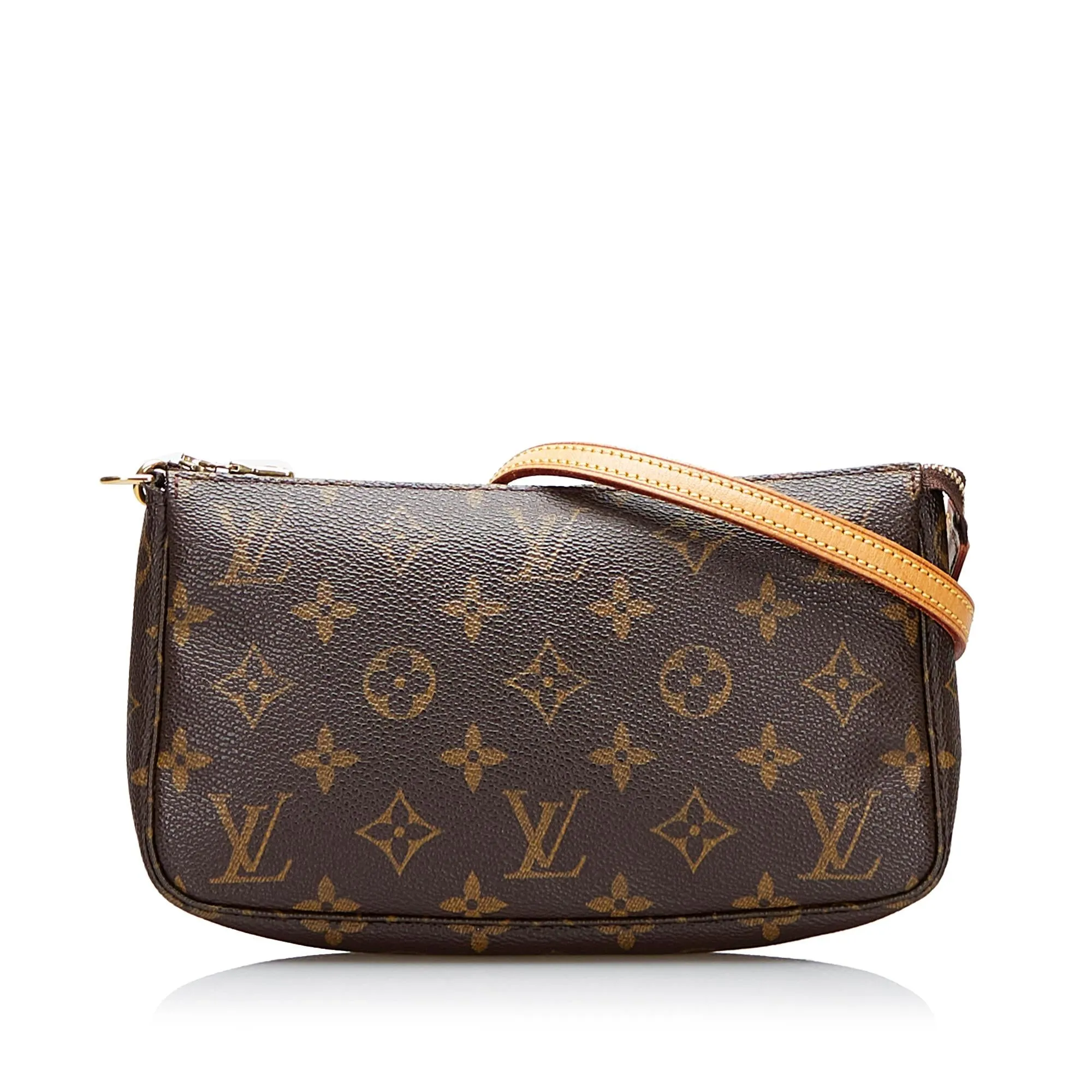Louis Vuitton Monogram Pochette Accessoires Long Strap (SHG-L6L2rq)