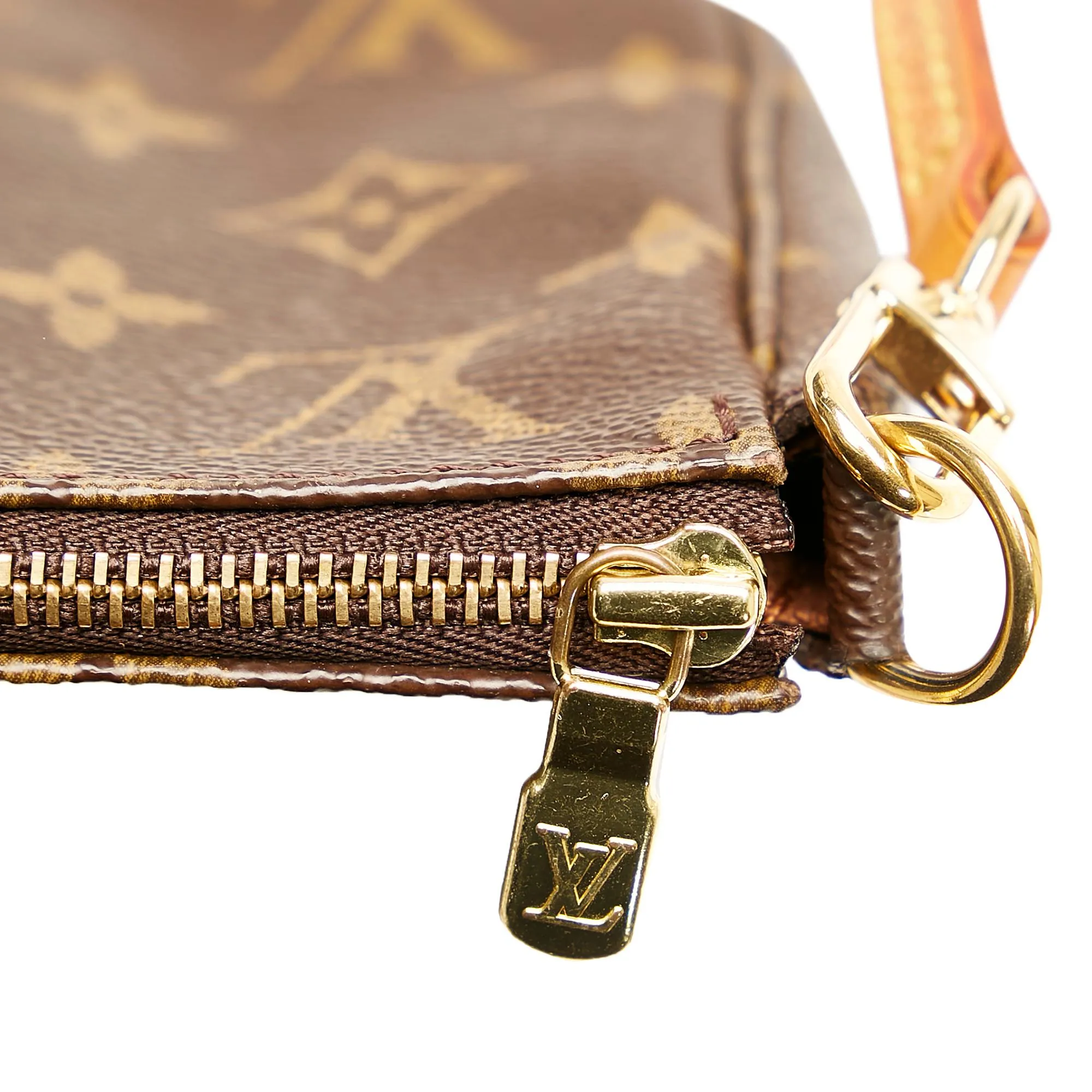 Louis Vuitton Monogram Pochette Accessoires Long Strap (SHG-L6L2rq)
