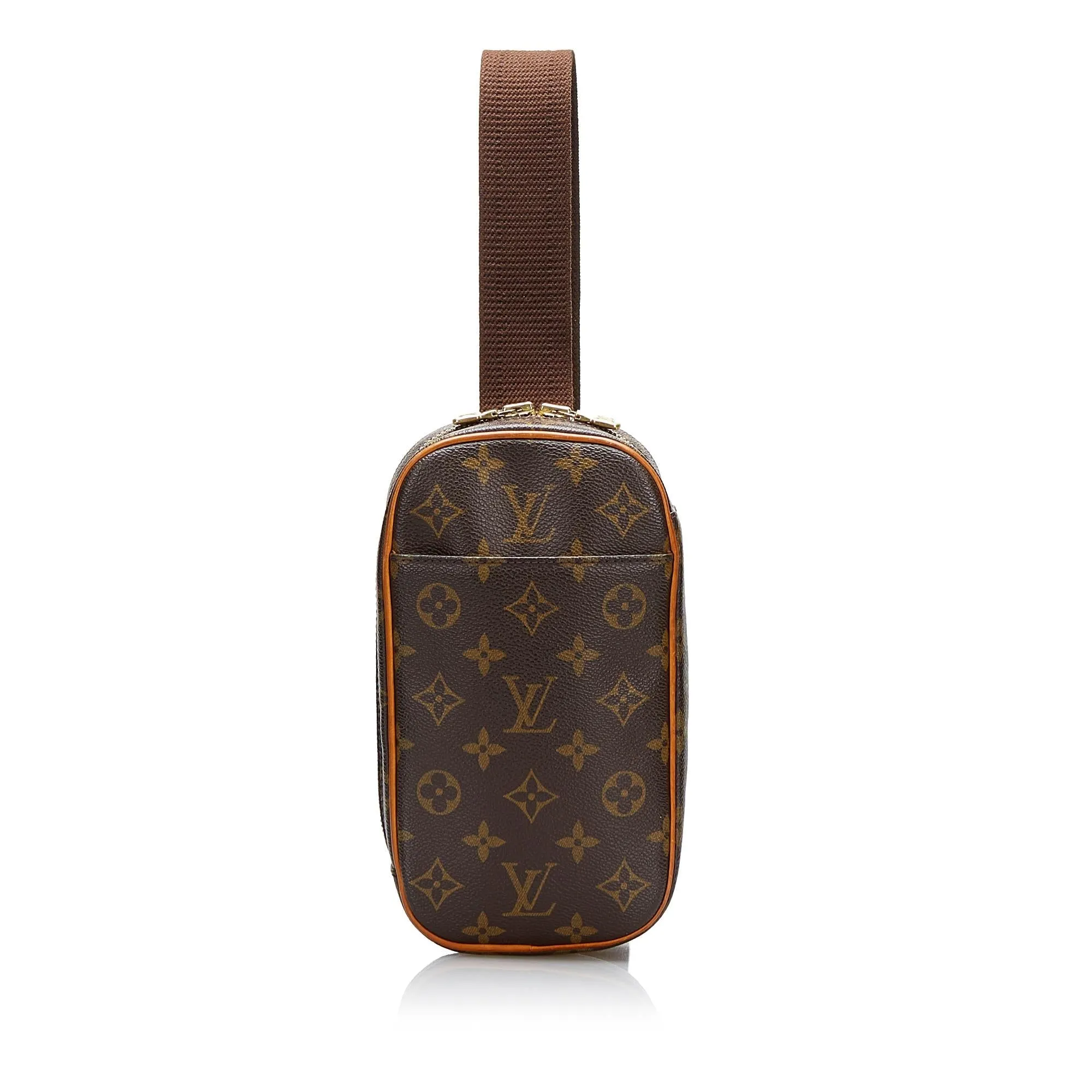 Louis Vuitton Monogram Pochette Gange (SHG-p0K5hB)