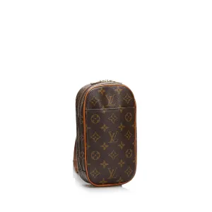 Louis Vuitton Monogram Pochette Gange (SHG-p0K5hB)