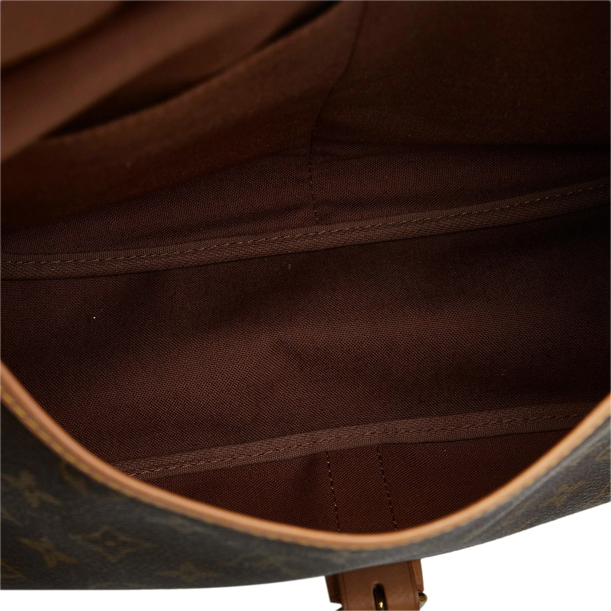 Louis Vuitton Monogram Saumur 35 (SHG-P8frKY)