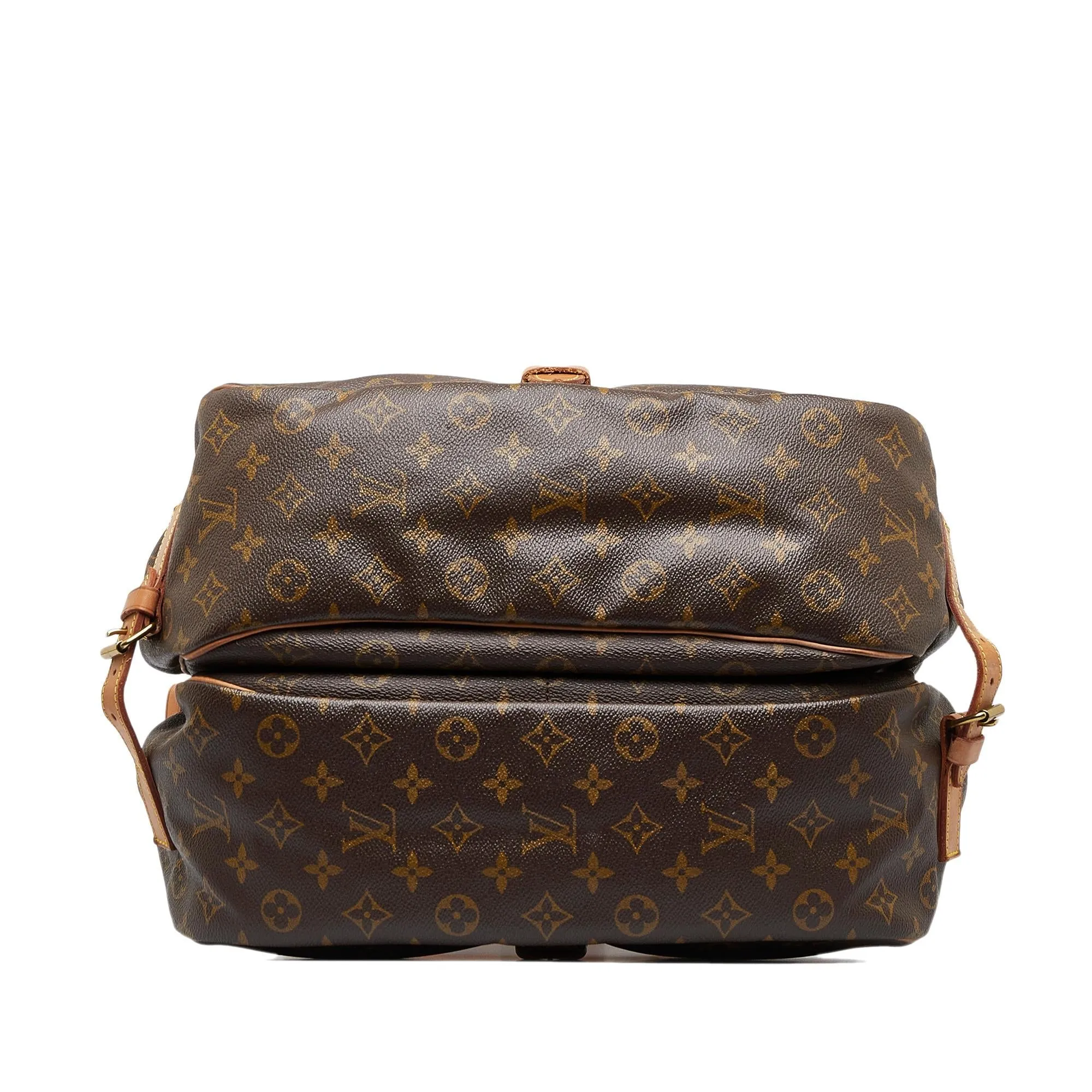 Louis Vuitton Monogram Saumur 35 (SHG-P8frKY)