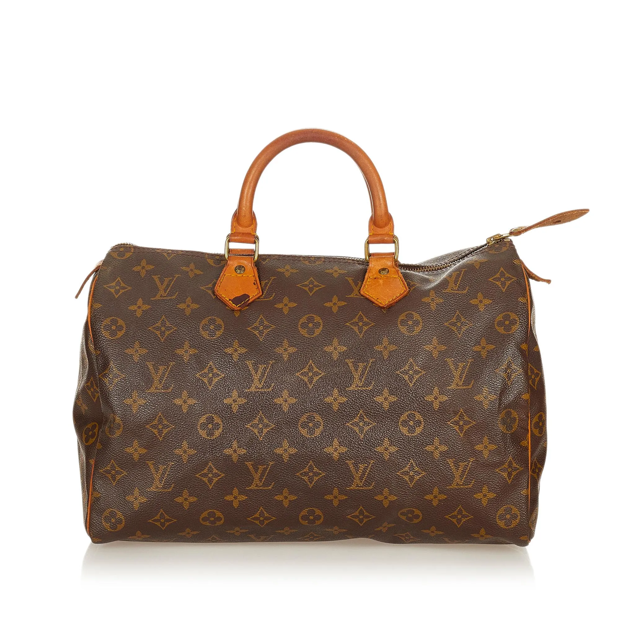 Louis Vuitton Monogram Speedy 35 (SHG-34053)