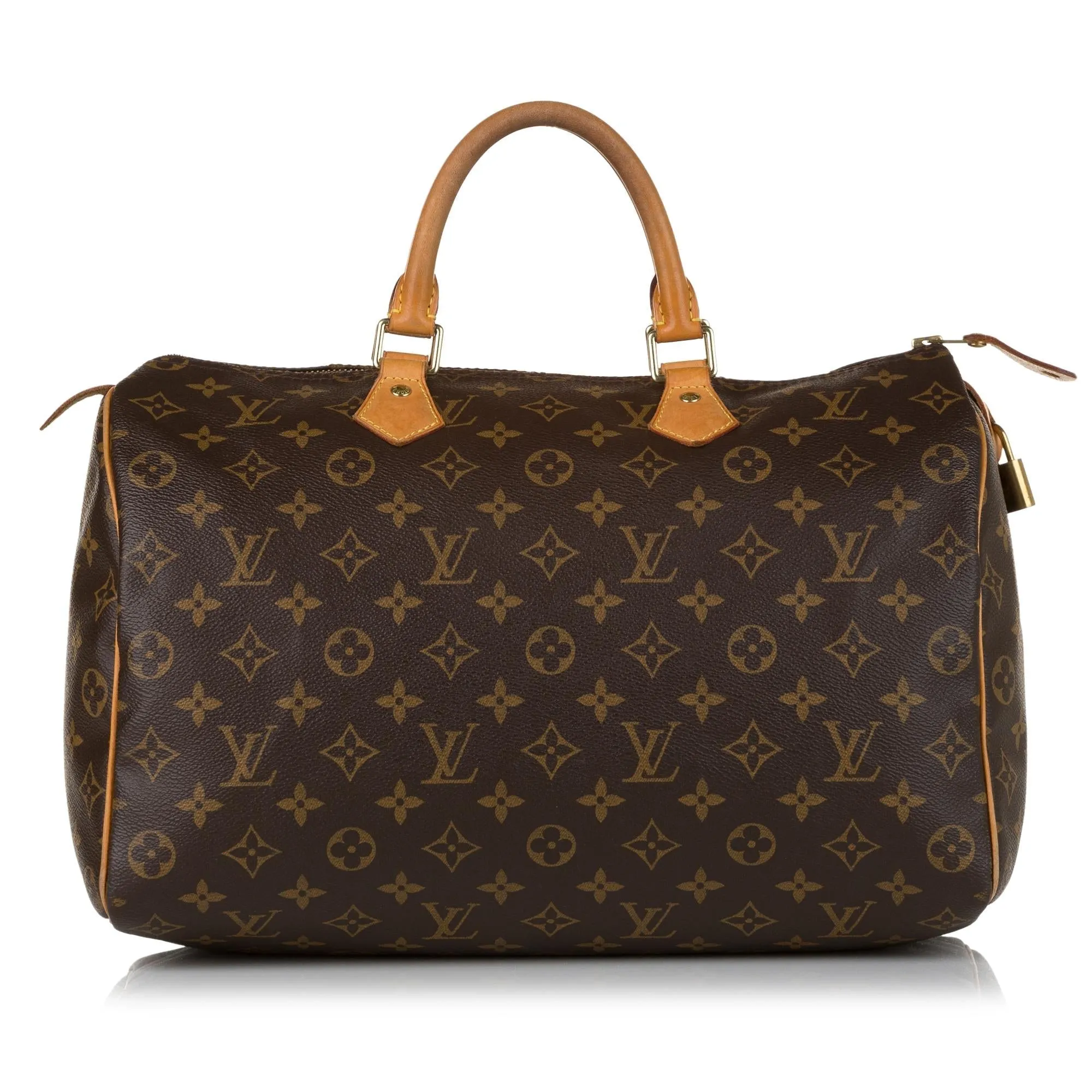 Louis Vuitton Monogram Speedy 35 (SHG-34437)