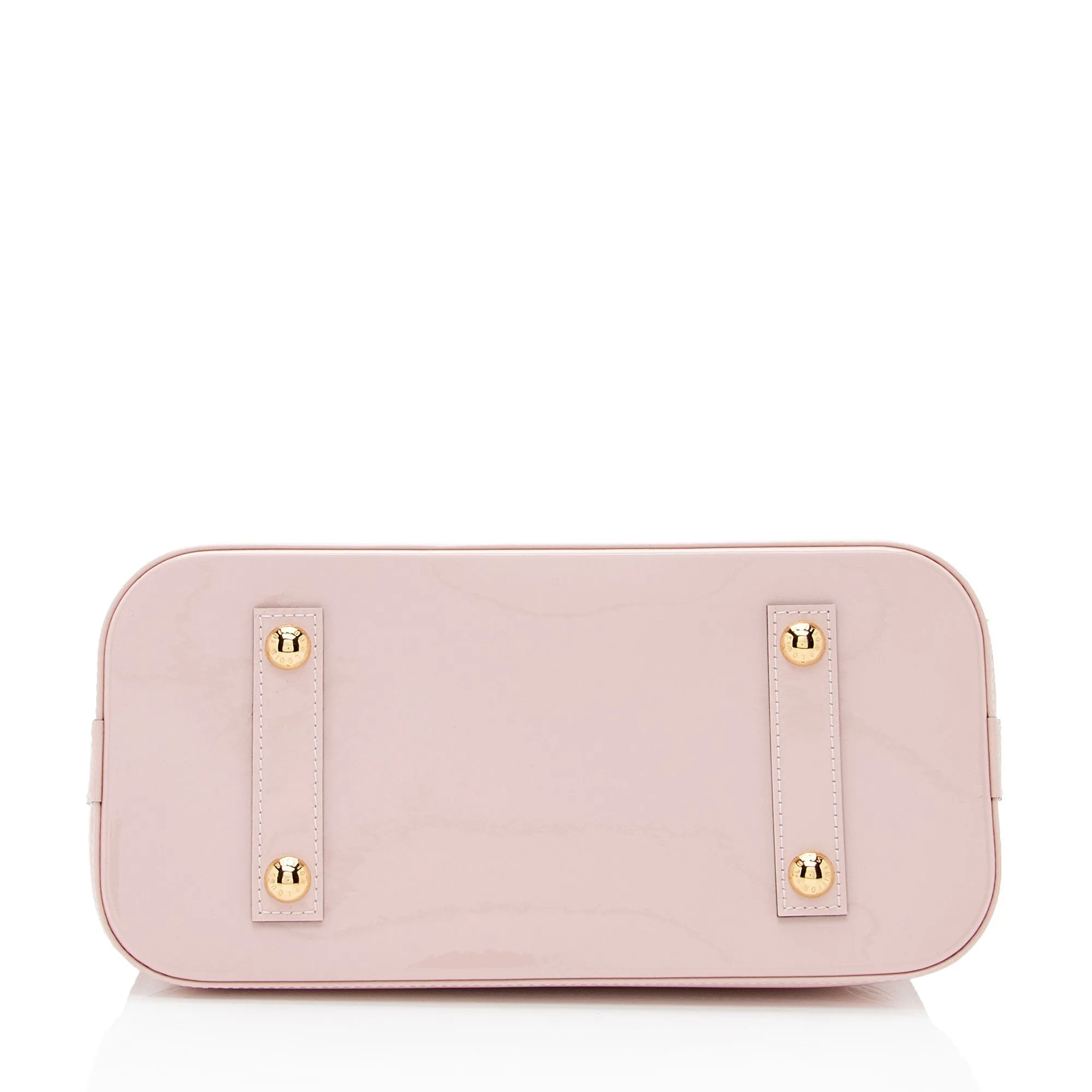Louis Vuitton Monogram Vernis Alma PM Satchel (SHF-D9F4mc)