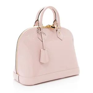 Louis Vuitton Monogram Vernis Alma PM Satchel (SHF-D9F4mc)