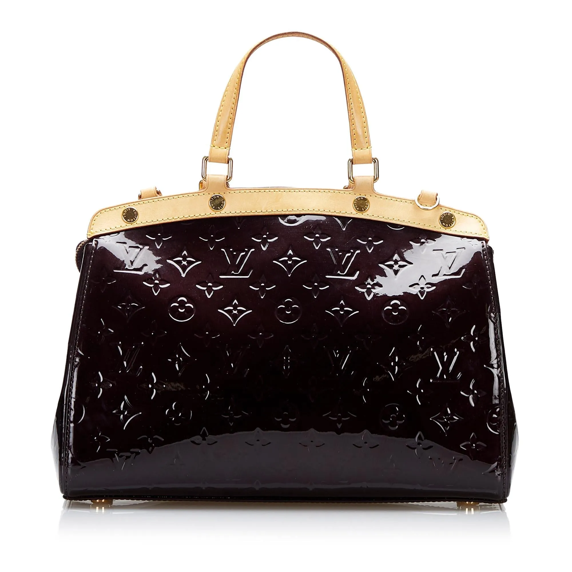 Louis Vuitton Monogram Vernis Brea MM (SHG-owEp1y)